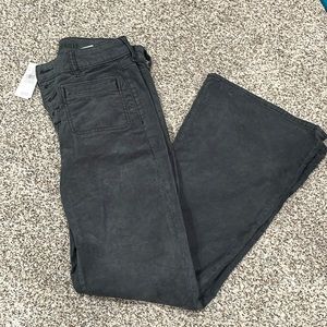 Corduroy flare pants